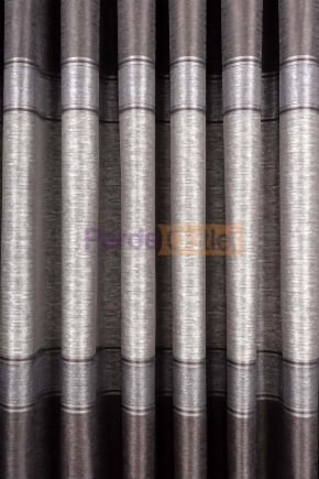 Kahve Bej Pano Fon Perde