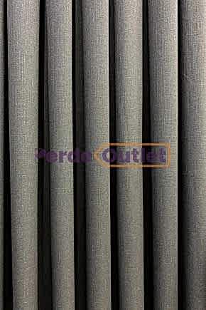 Hazır Ölçü Keten Vizon Fon Perde