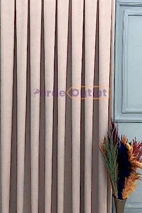 Pudra Düz Fon Perde