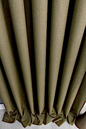 Çağla Yeşili Keten Fon Perde