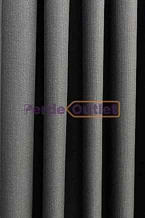 Antrasit Gri Keten Fon Perde