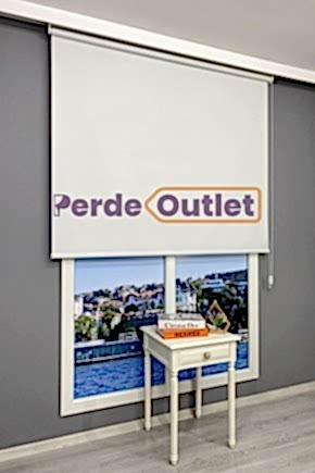 Beyaz Blackout Karartma Stor Perde