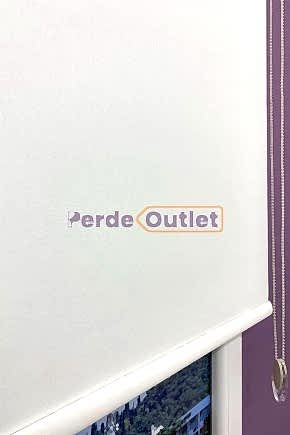 Beyaz Düz Mat Stor Perde