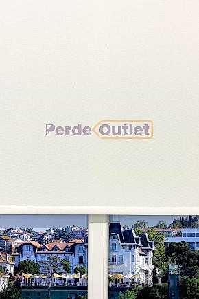 Ekru Sun Screen Stor Perde