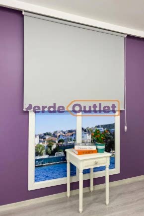 Gri Blackout Karartma Stor Perde