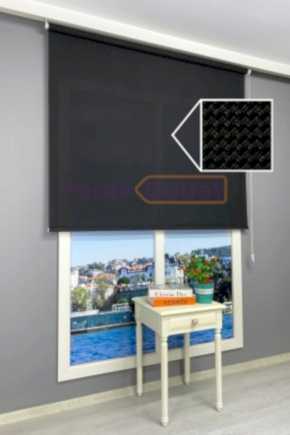 Siyah Sun Screen Stor Perde