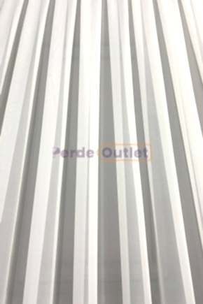 Hazır Krem Düz Tül Perde