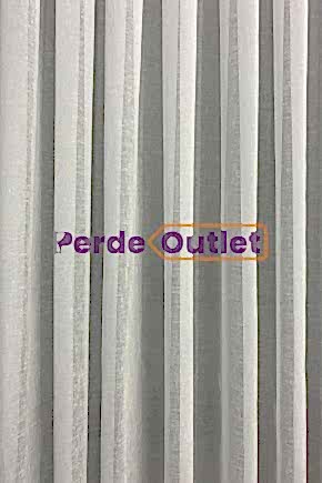 Ekru Keten Tül Perde