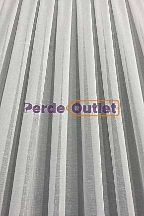 Ekru Keten Tül Perde